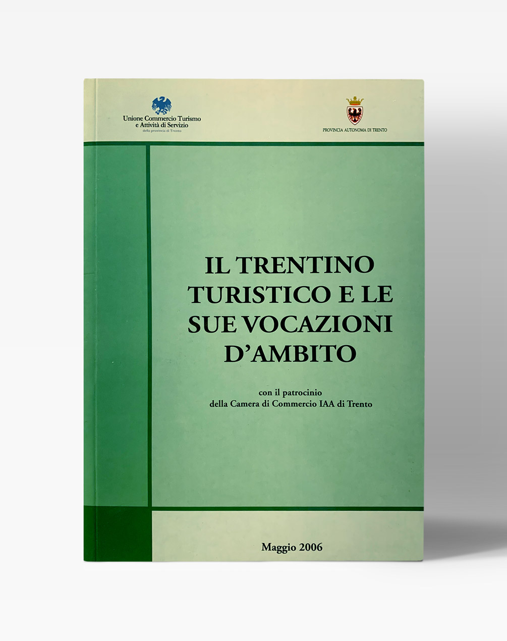 copertina del libro il trentino turistico e le sue vocazioni d'ambito