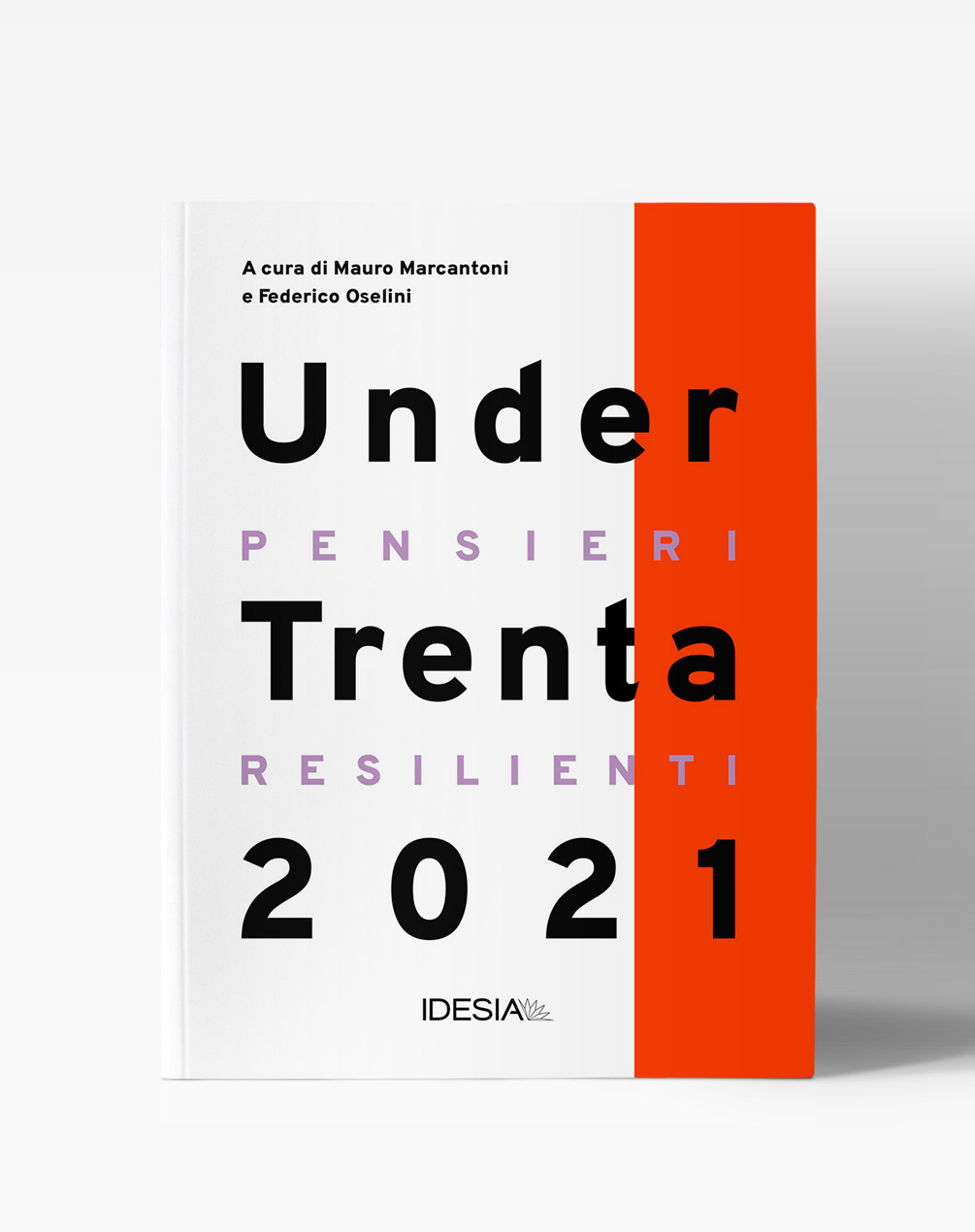Copertina del libro "UnderTrenta 2021"